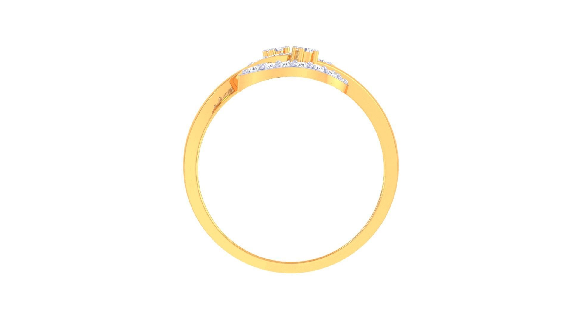 Women Wedding Ring 3dm STL OBJ FBX Renders Details 3D print model_4