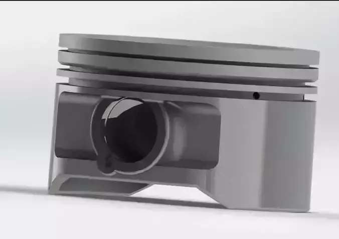 VOLVO B5254T Piston   3D print model