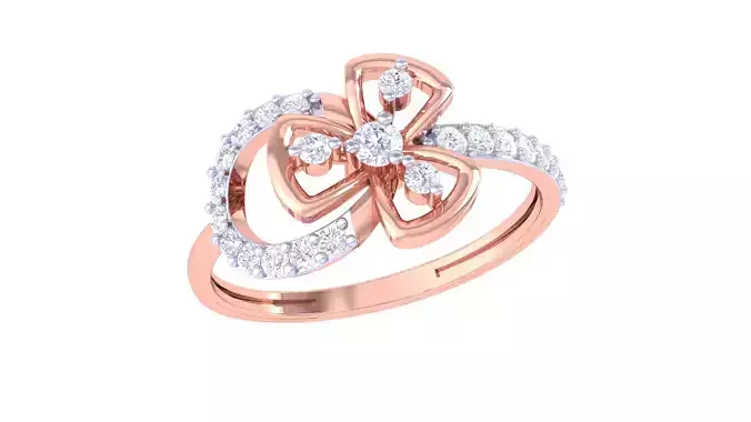 Women Wedding Ring 3dm STL OBJ FBX Renders Details