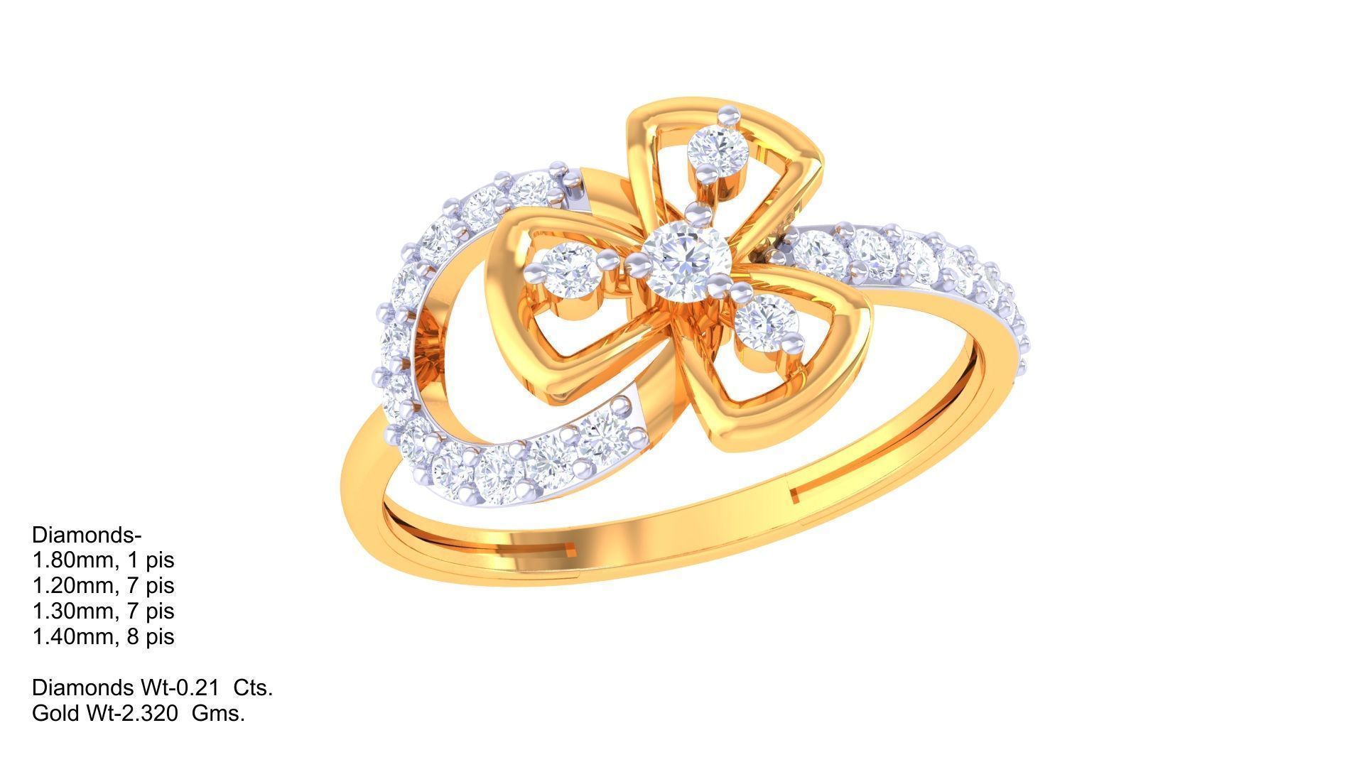 Women Wedding Ring 3dm STL OBJ FBX Renders Details 3D print model_1