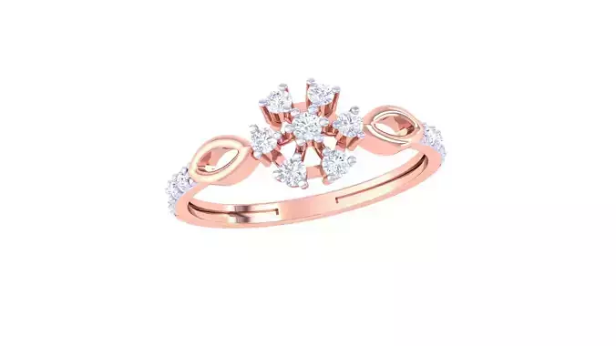 Women Wedding Ring 3dm STL OBJ FBX Renders Details