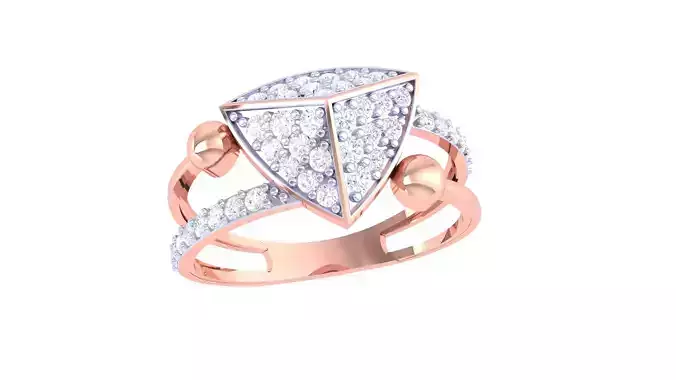 Women Wedding Ring 3dm STL OBJ FBX Renders Details 3D print model