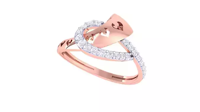 Women Wedding Ring 3dm STL OBJ FBX Renders Details