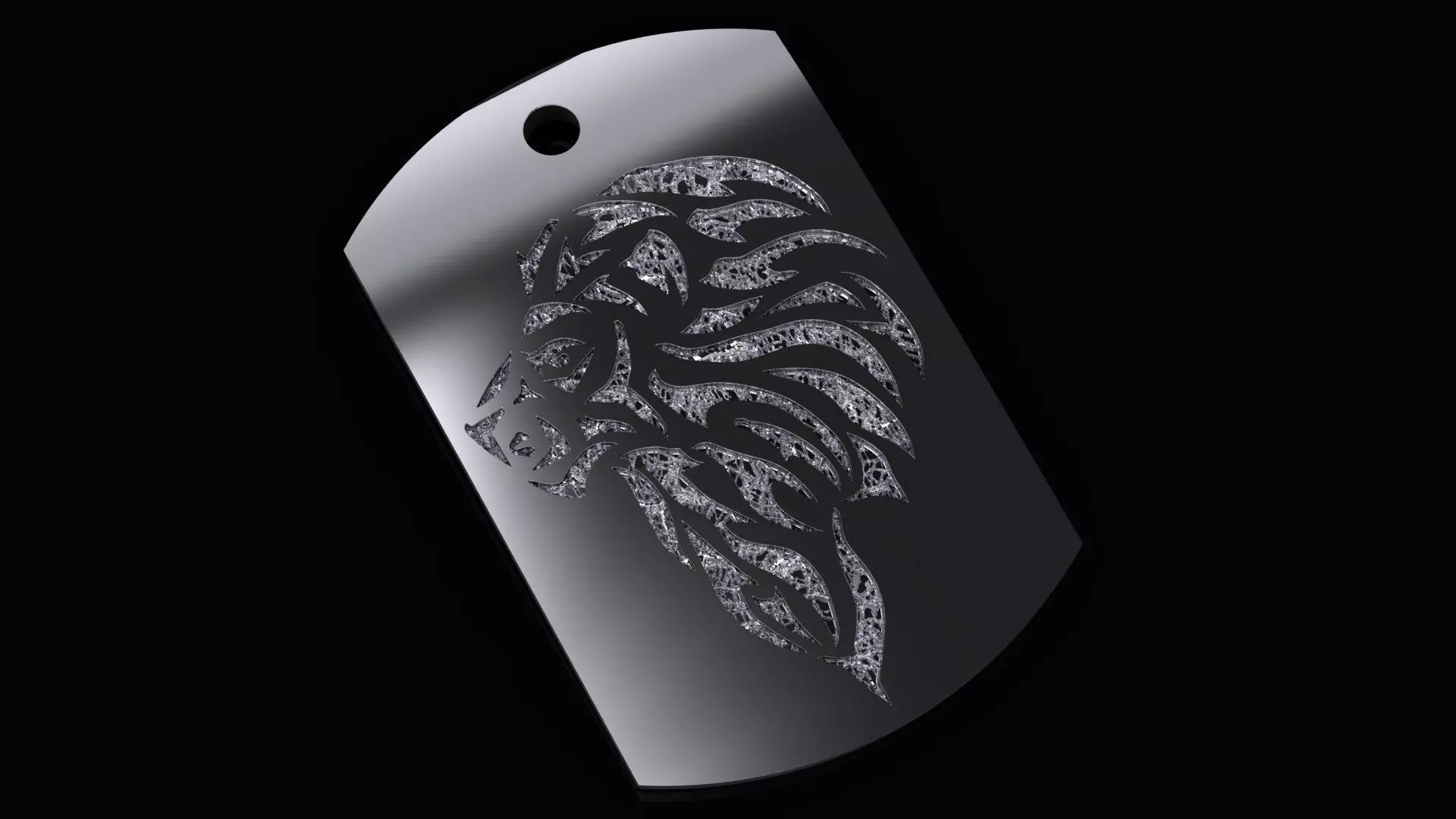 Lion pendant Free 3D print model