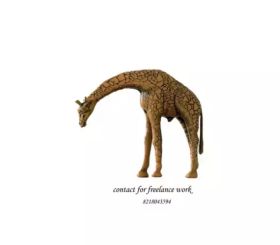 Giraffe sculpture 