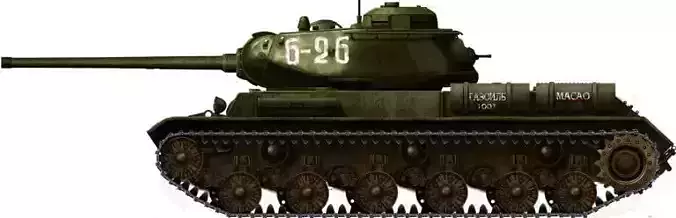 IS-2 Heavy Tank print3D 3D print model