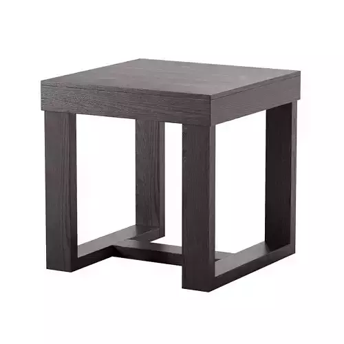 Contemporary Oversized Square End Table