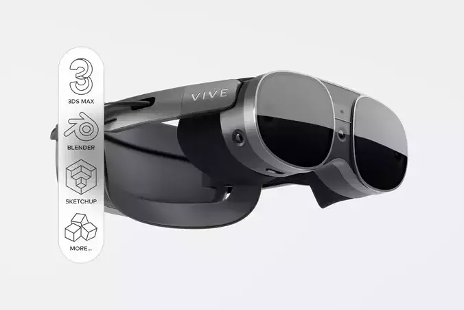 HTC VIVE XR Elite - VR Headset 3D model