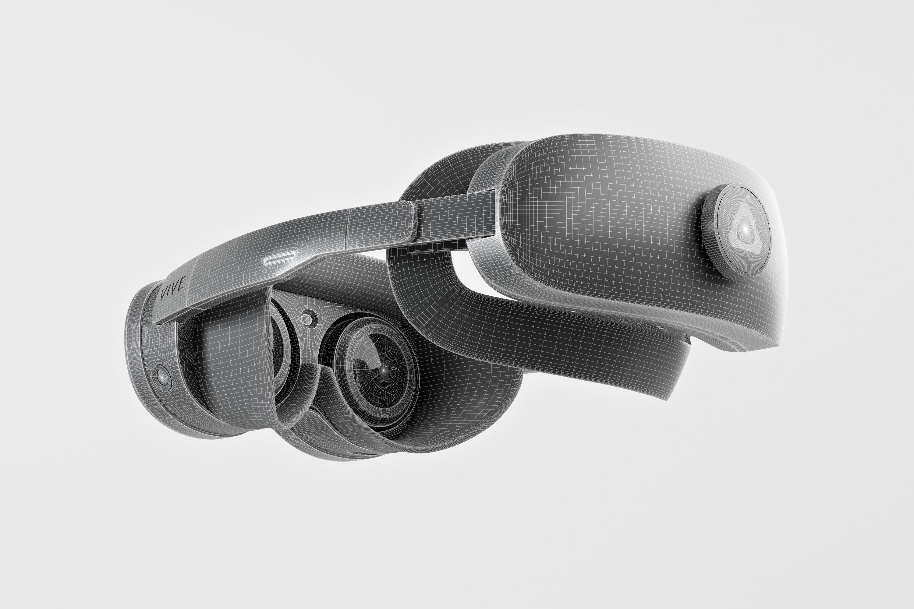 HTC VIVE XR Elite - VR Headset 3D model_11