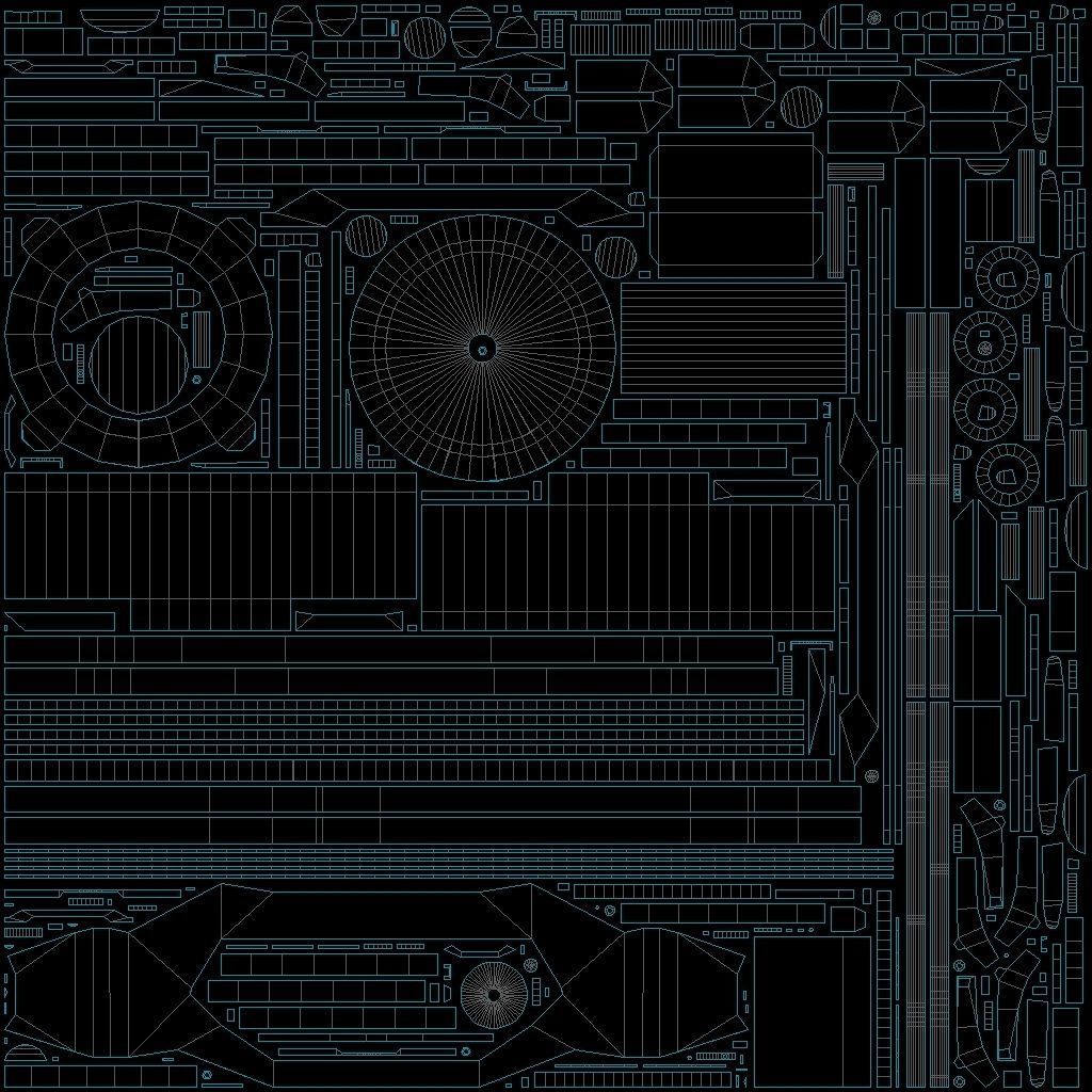 Railway cargo car 3D model_12