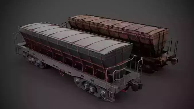 Railway cargo car