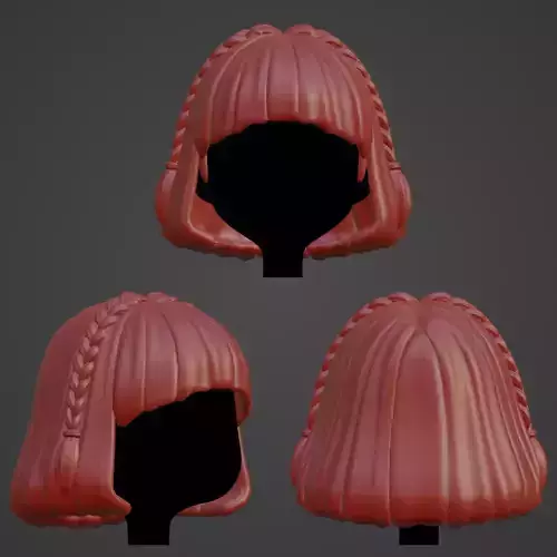 Hair style female 09