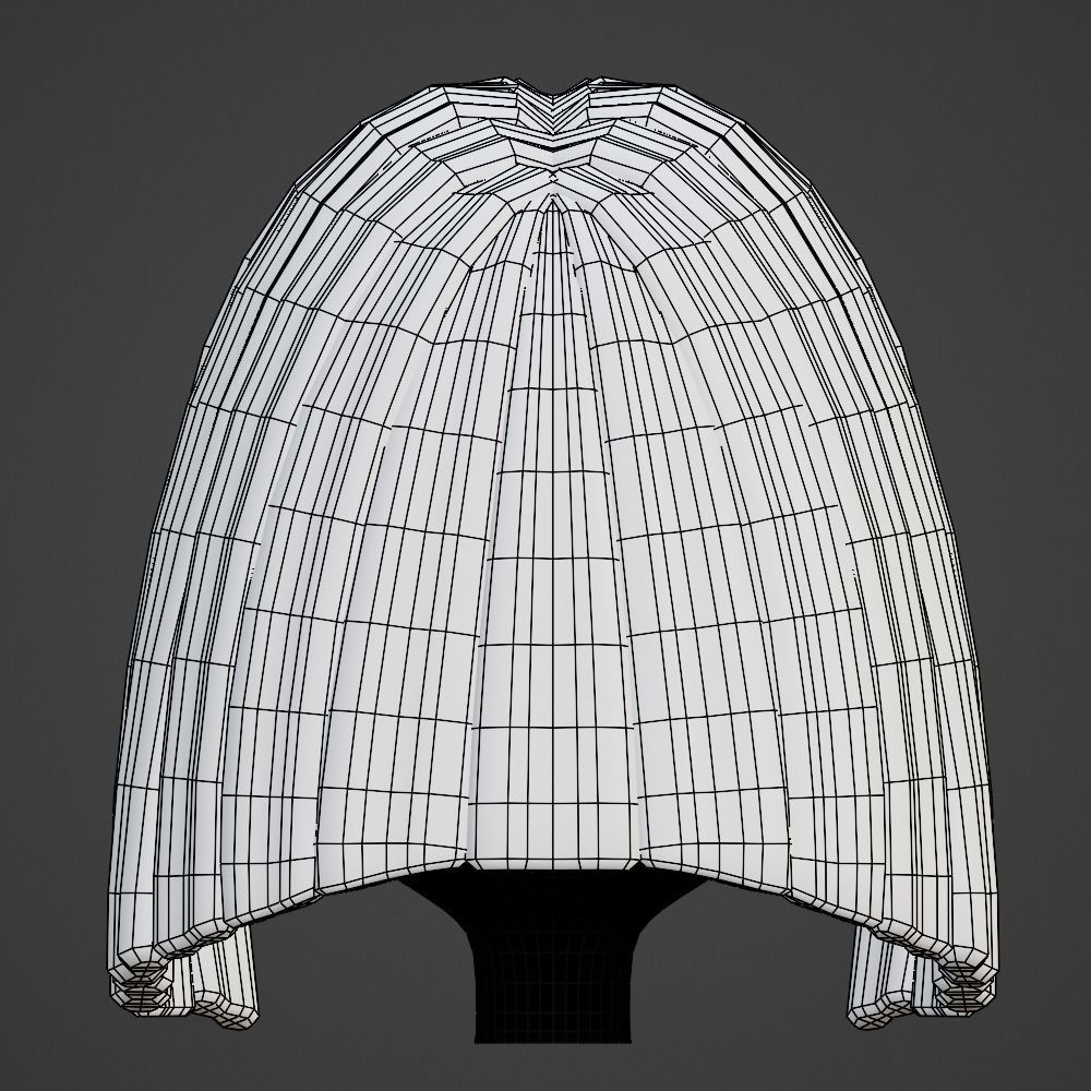 Hair style female 10 3D model_13