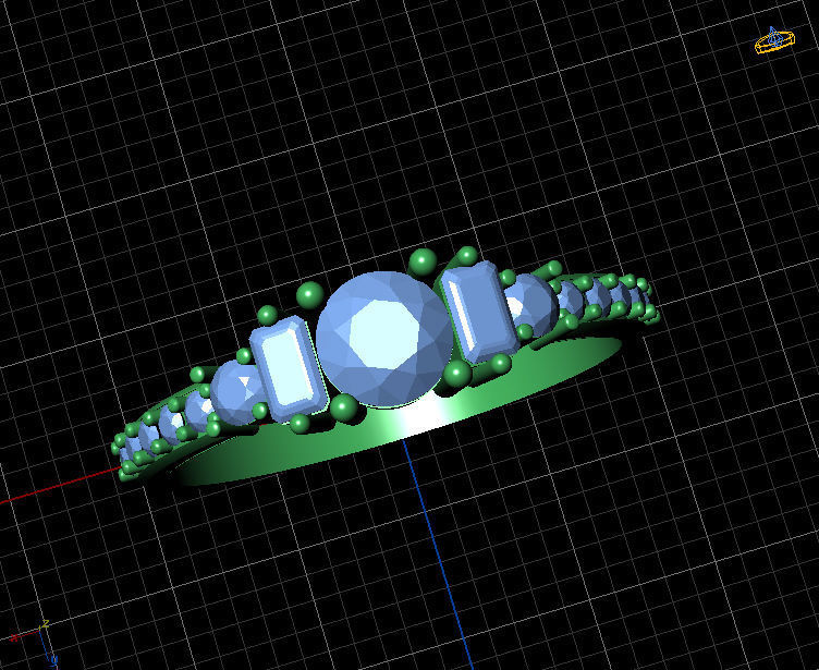 delicate ring  3D print model_1