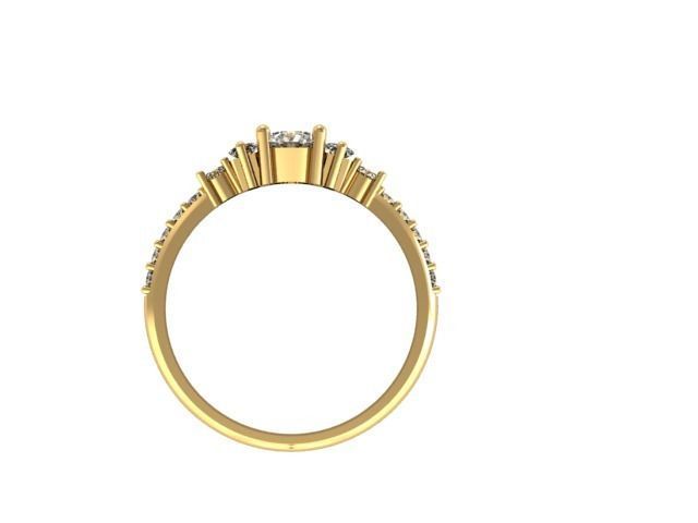 delicate ring  3D print model_2