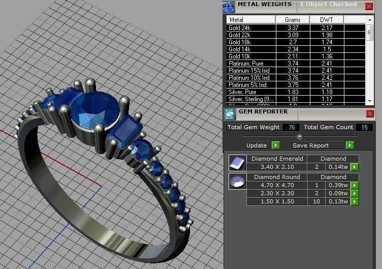 delicate ring  3D print model_5