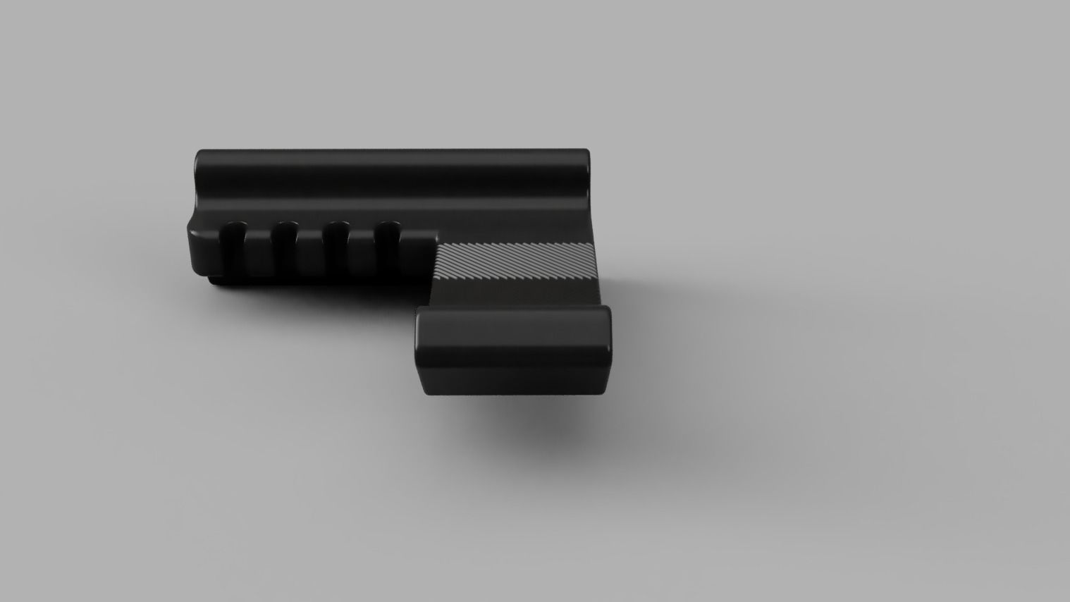 Headphone and cable holder 3D print model_2