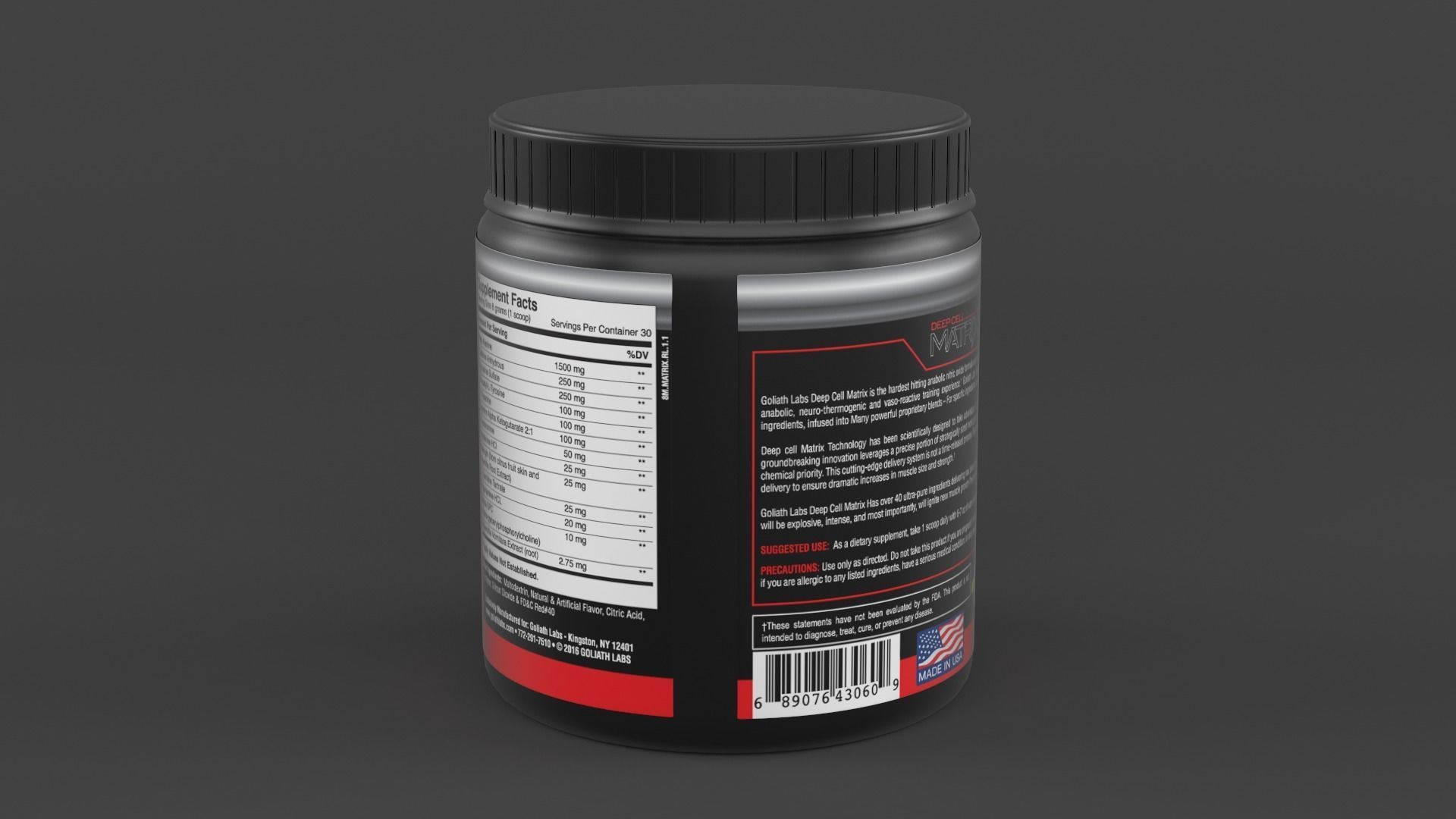 Protein Powder 3D model_4
