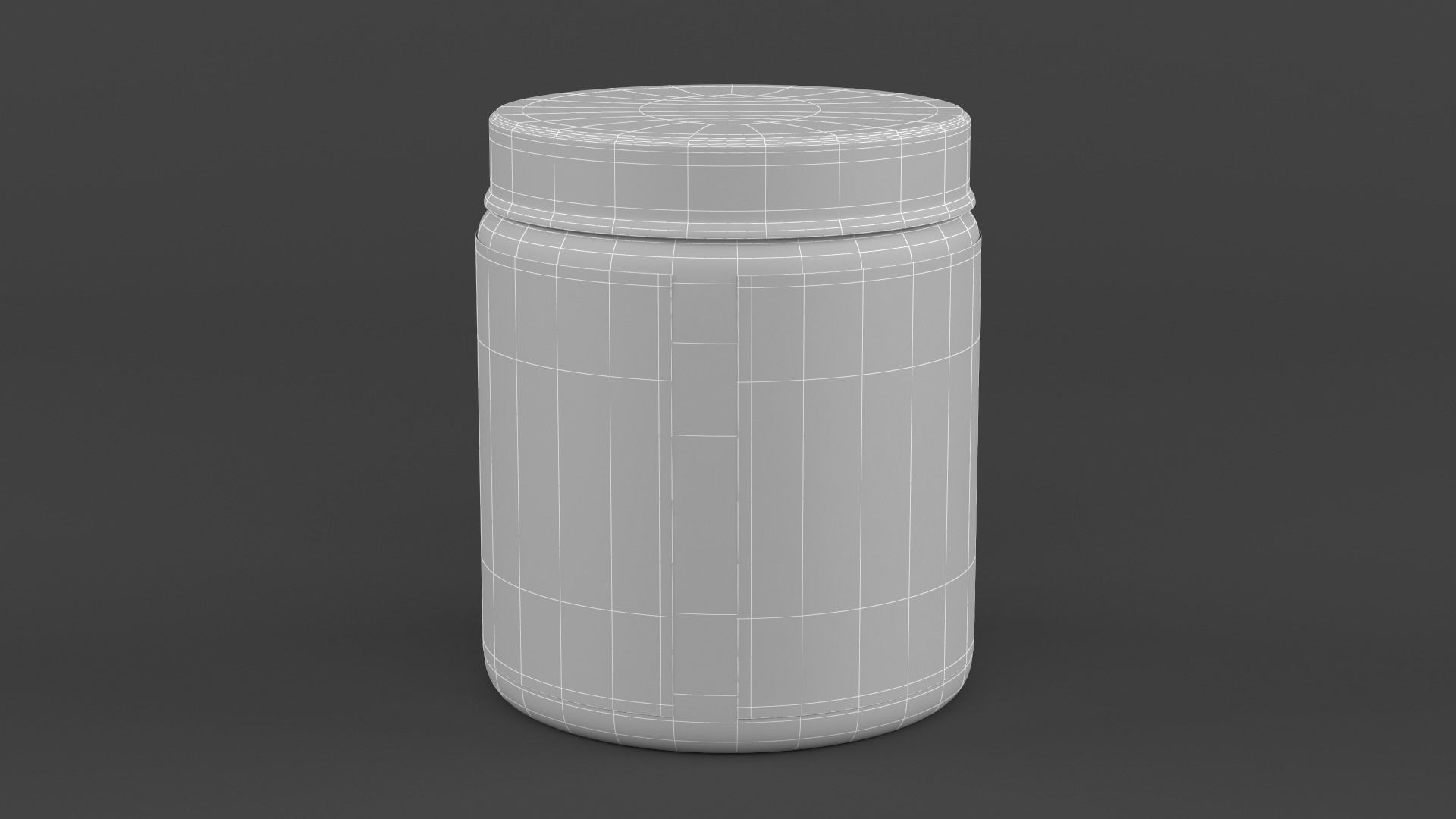 Protein Powder 3D model_10
