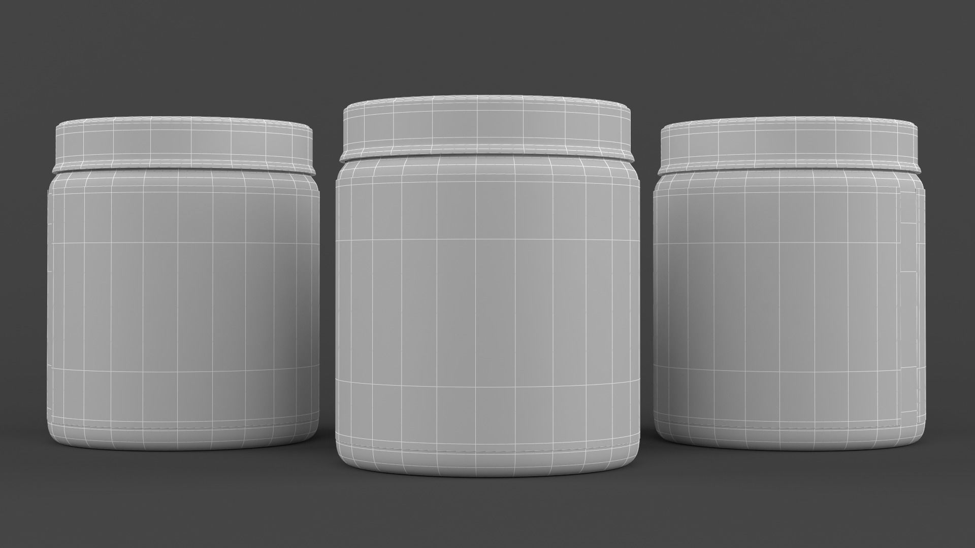 Protein Powder 3D model_6
