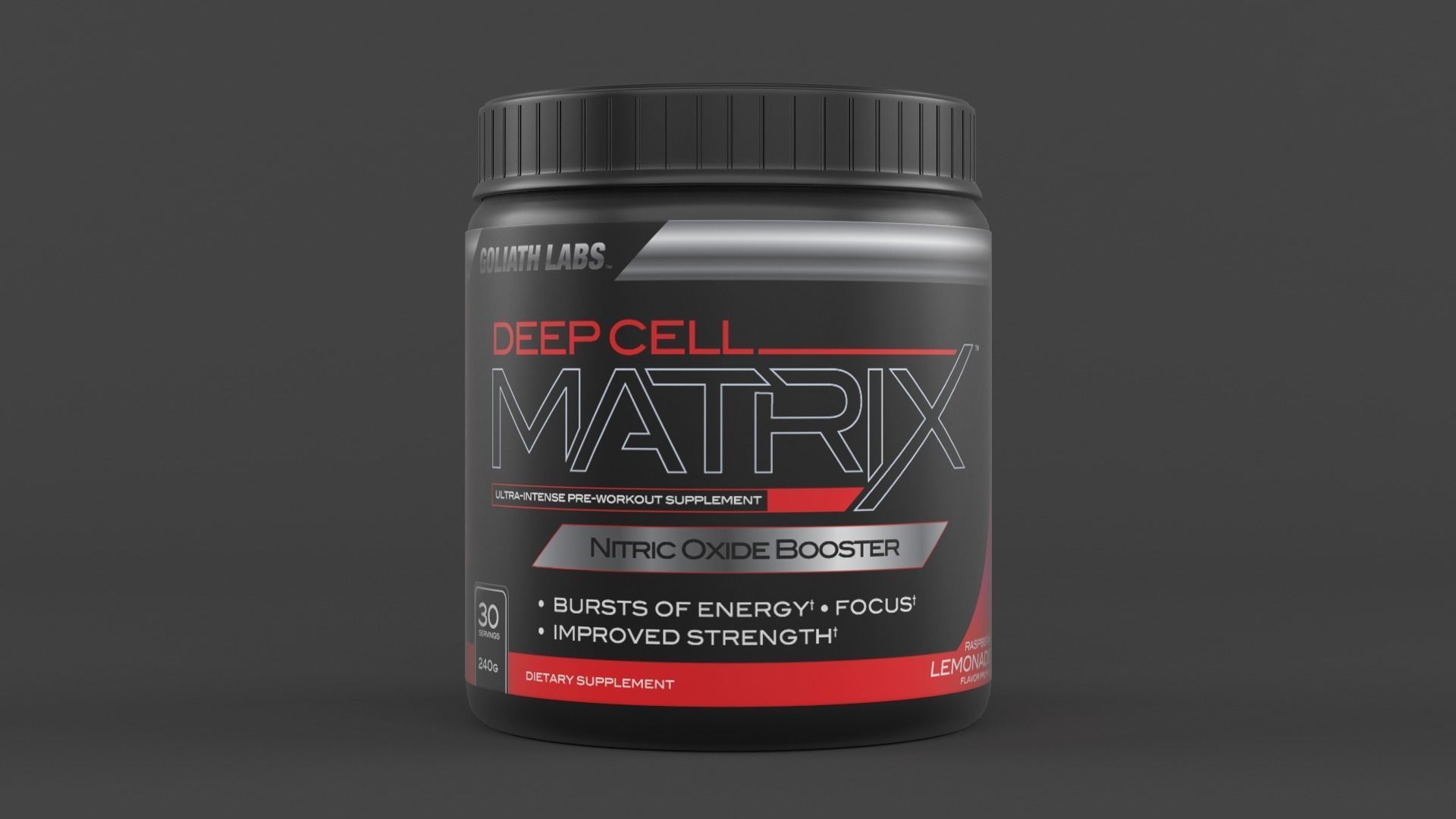 Protein Powder 3D model_1