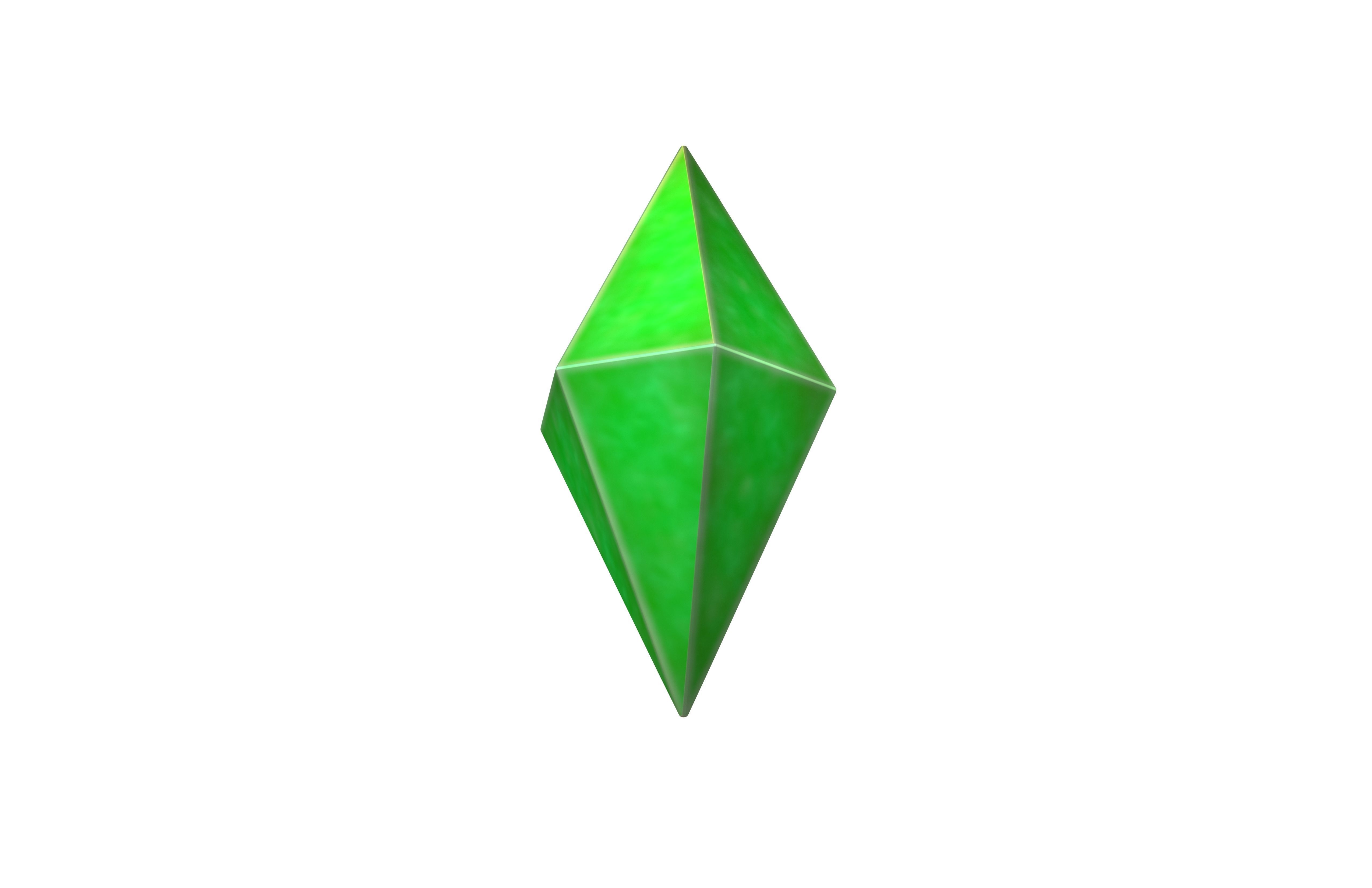 Crystal v1 005 Low-poly 3D model_3