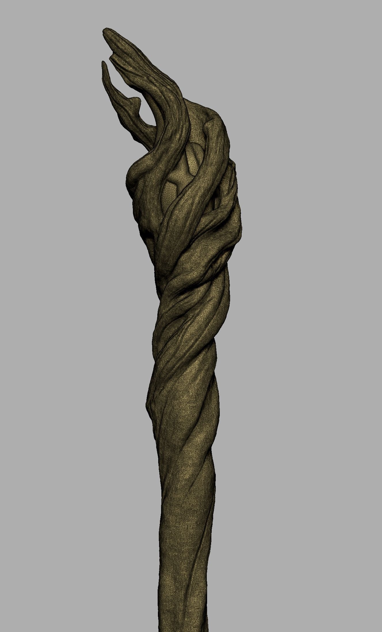 Gandalf cane-Gandalf staff 3d model 3D print model_13