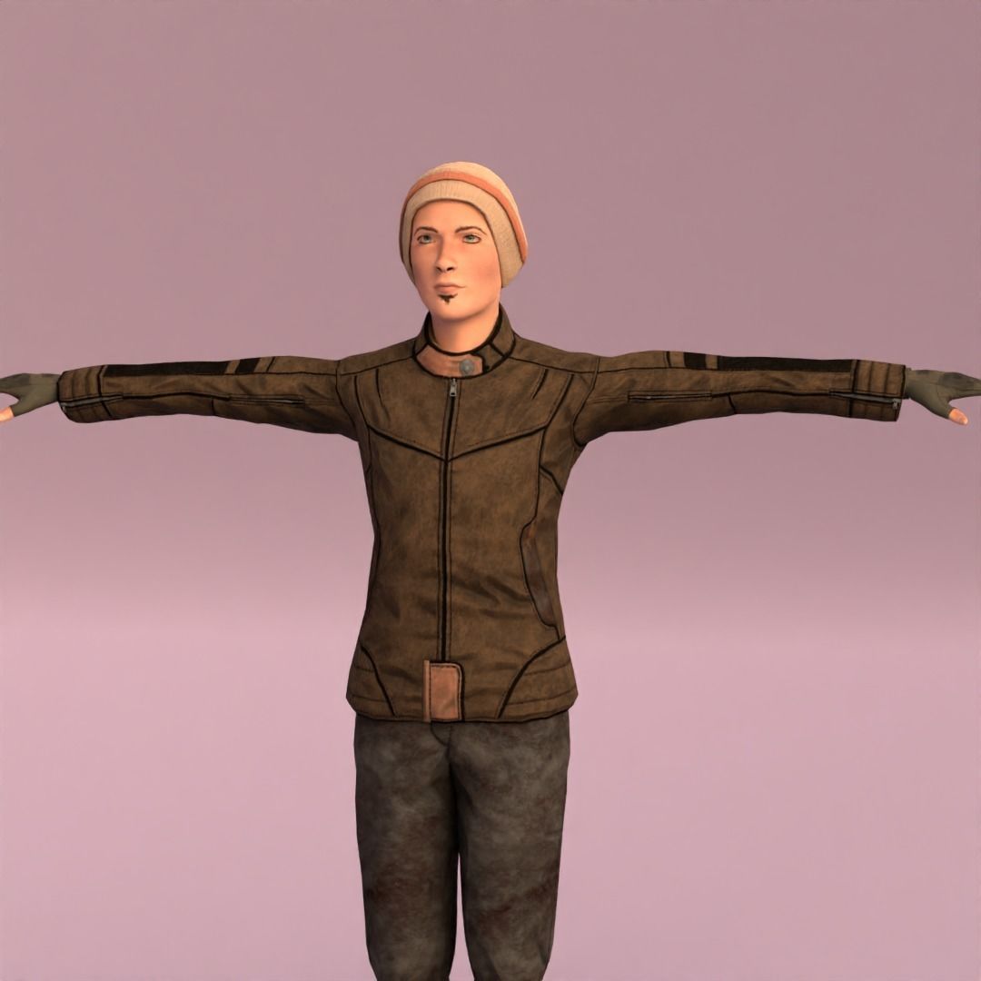 Paul 3D Character 3D model_3