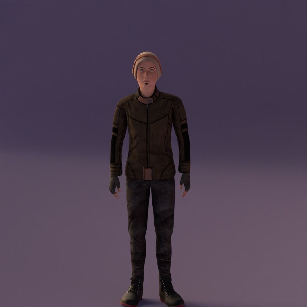 Paul 3D Character 3D model_2