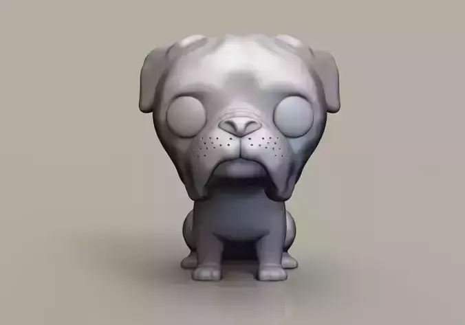 Boxer Model 3D Funko Pop Printable