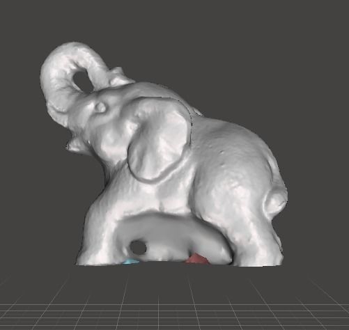 Sri lankan Elephant Statue 3D print model_4