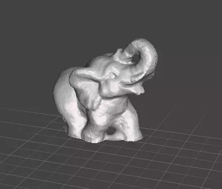 Sri lankan Elephant Statue 3D print model_0
