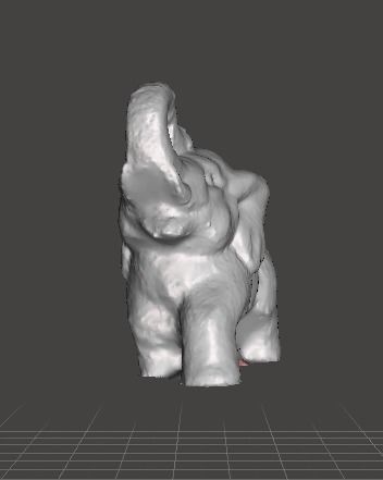 Sri lankan Elephant Statue 3D print model_3
