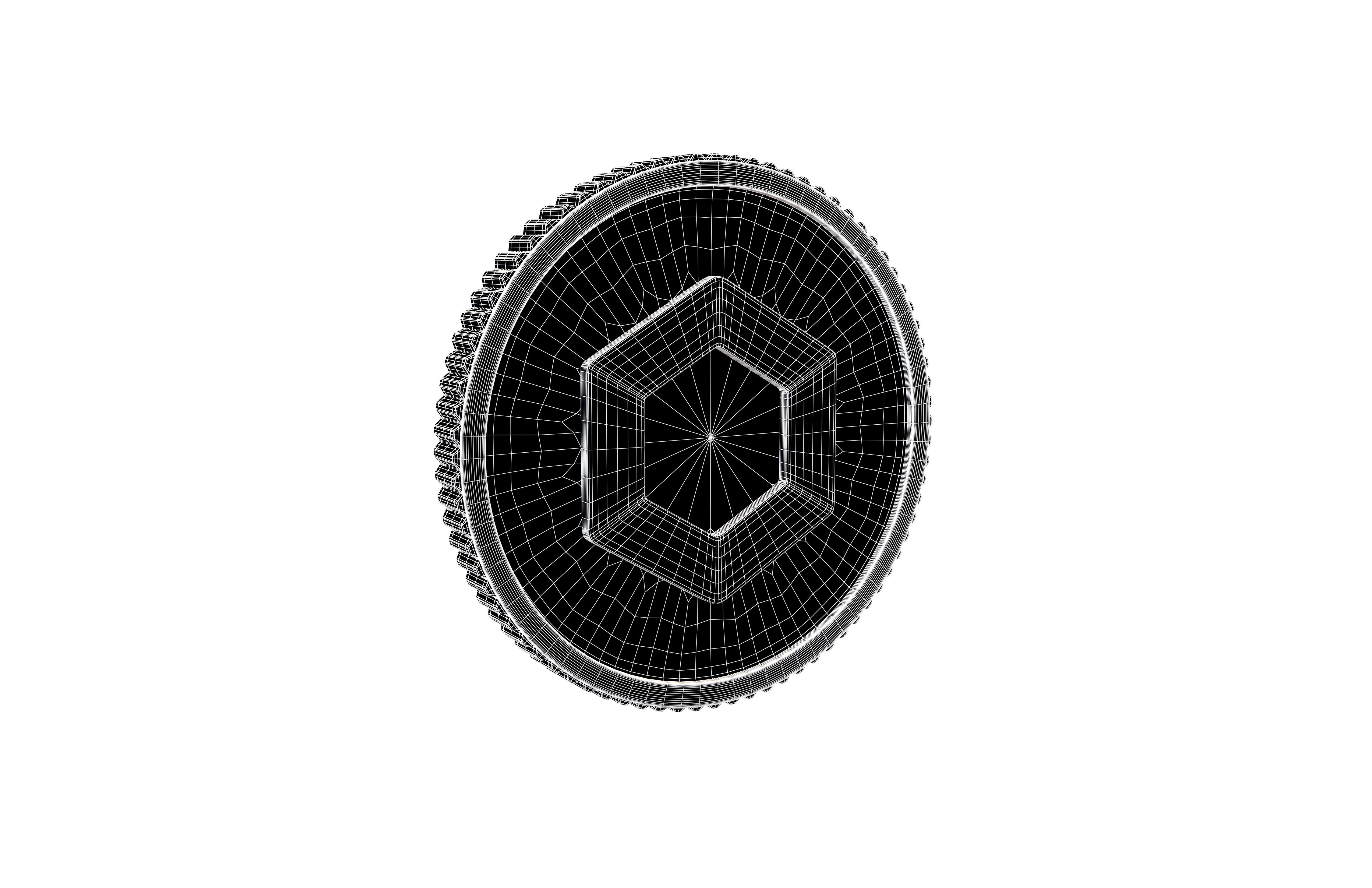 Chainlink Coin v4 001 3D model_7