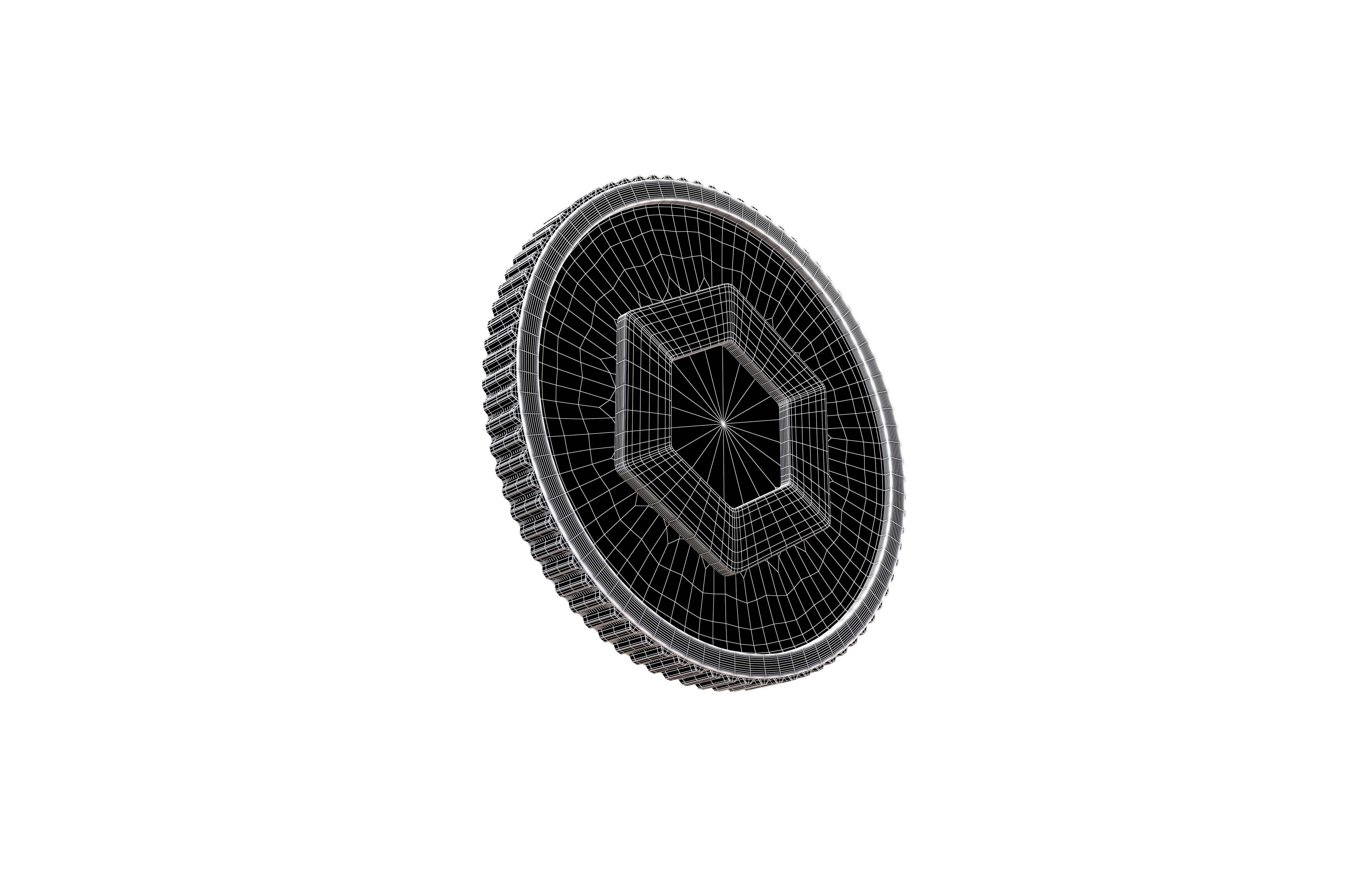Chainlink Coin v4 001 3D model_6