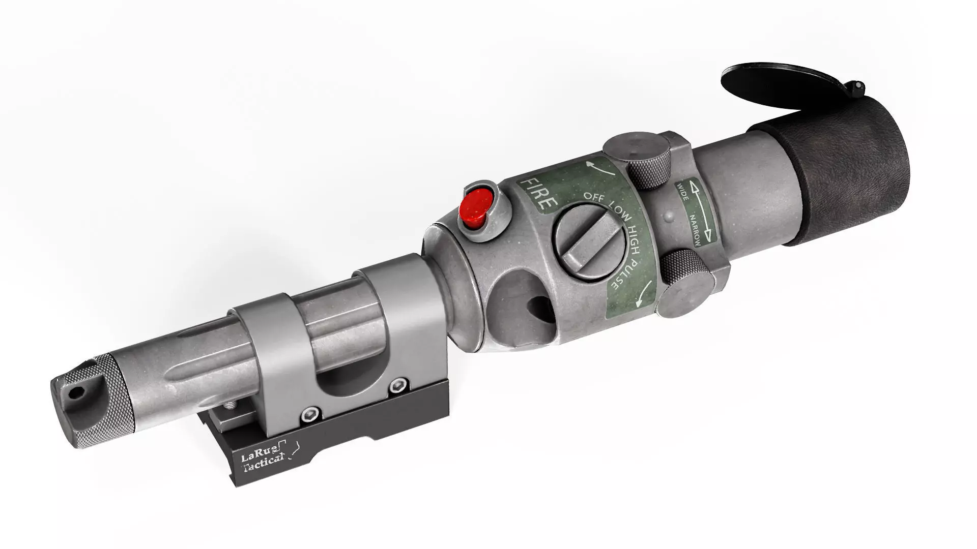 IZLID ULTRA HIGH POWER LASER Low-poly 3D model_0