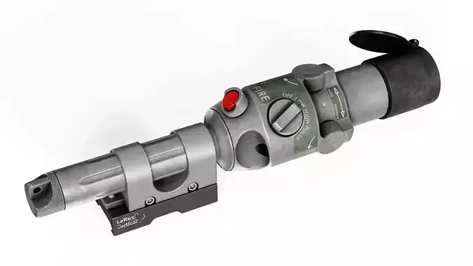 IZLID ULTRA HIGH POWER LASER Low-poly 3D model