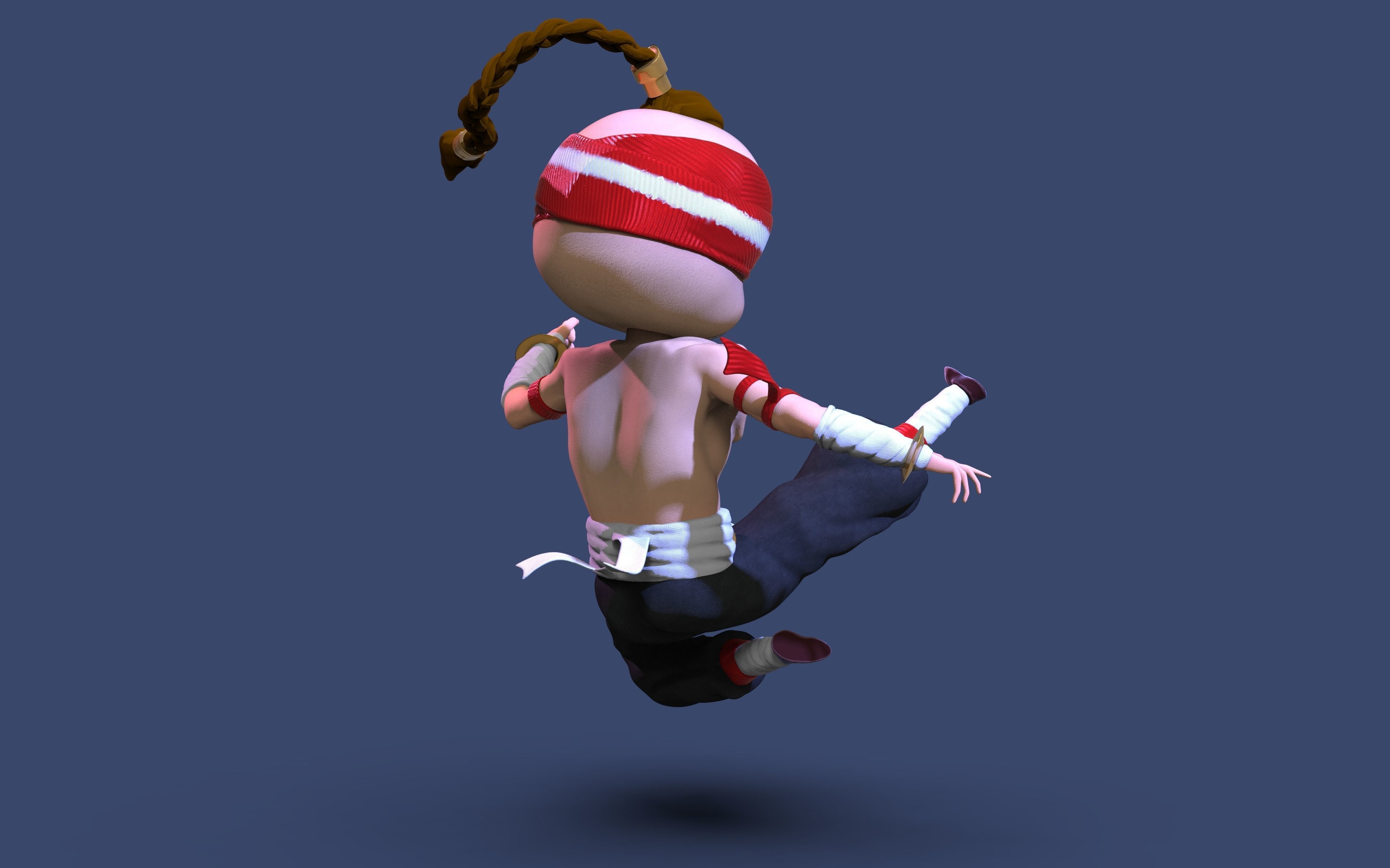 Chibi Lee Sin 3D print model_2