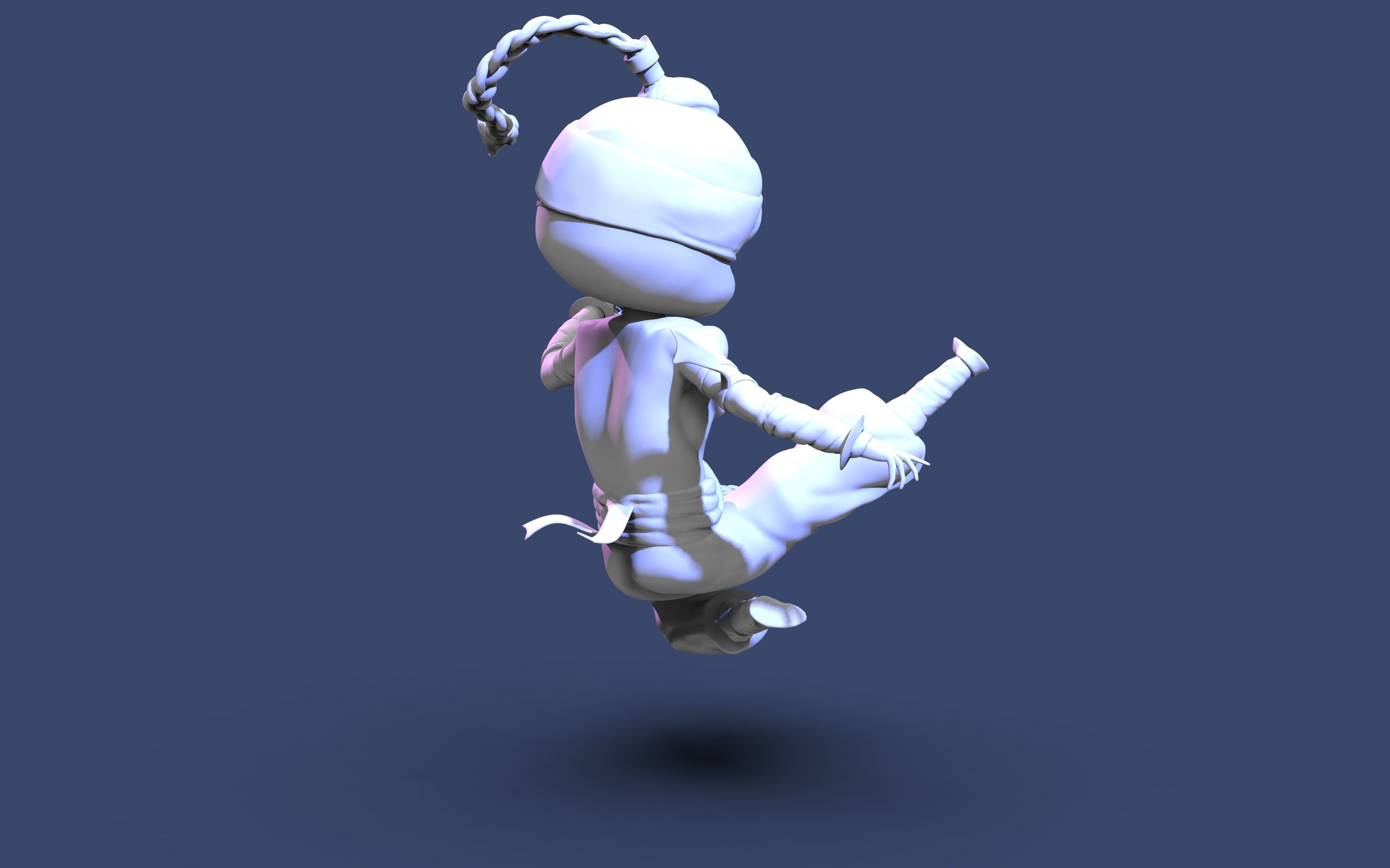 Chibi Lee Sin 3D print model_10