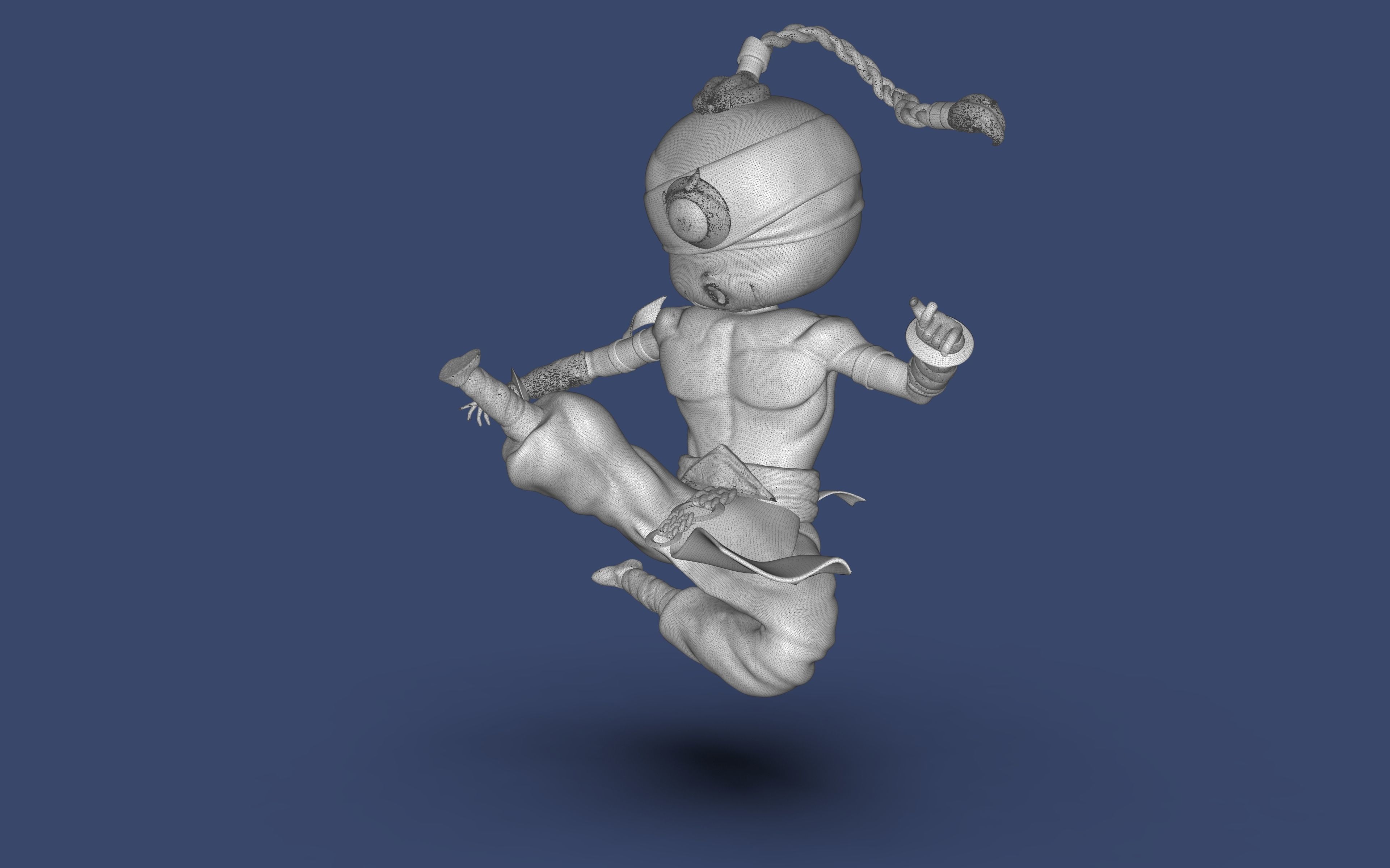 Chibi Lee Sin 3D print model_8