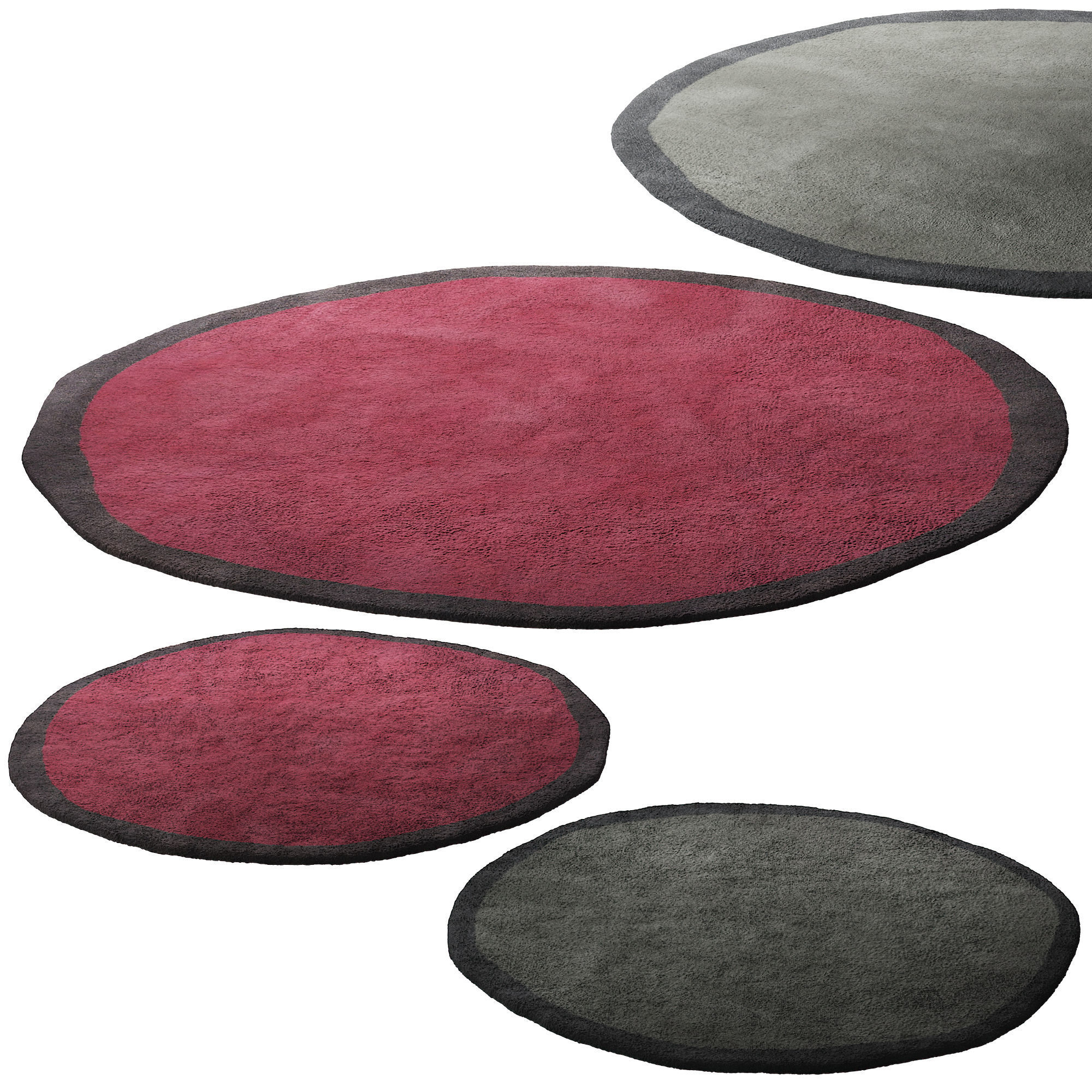 207 rugs and carpets 01 aros series by nanimarquina 01 3D model_4