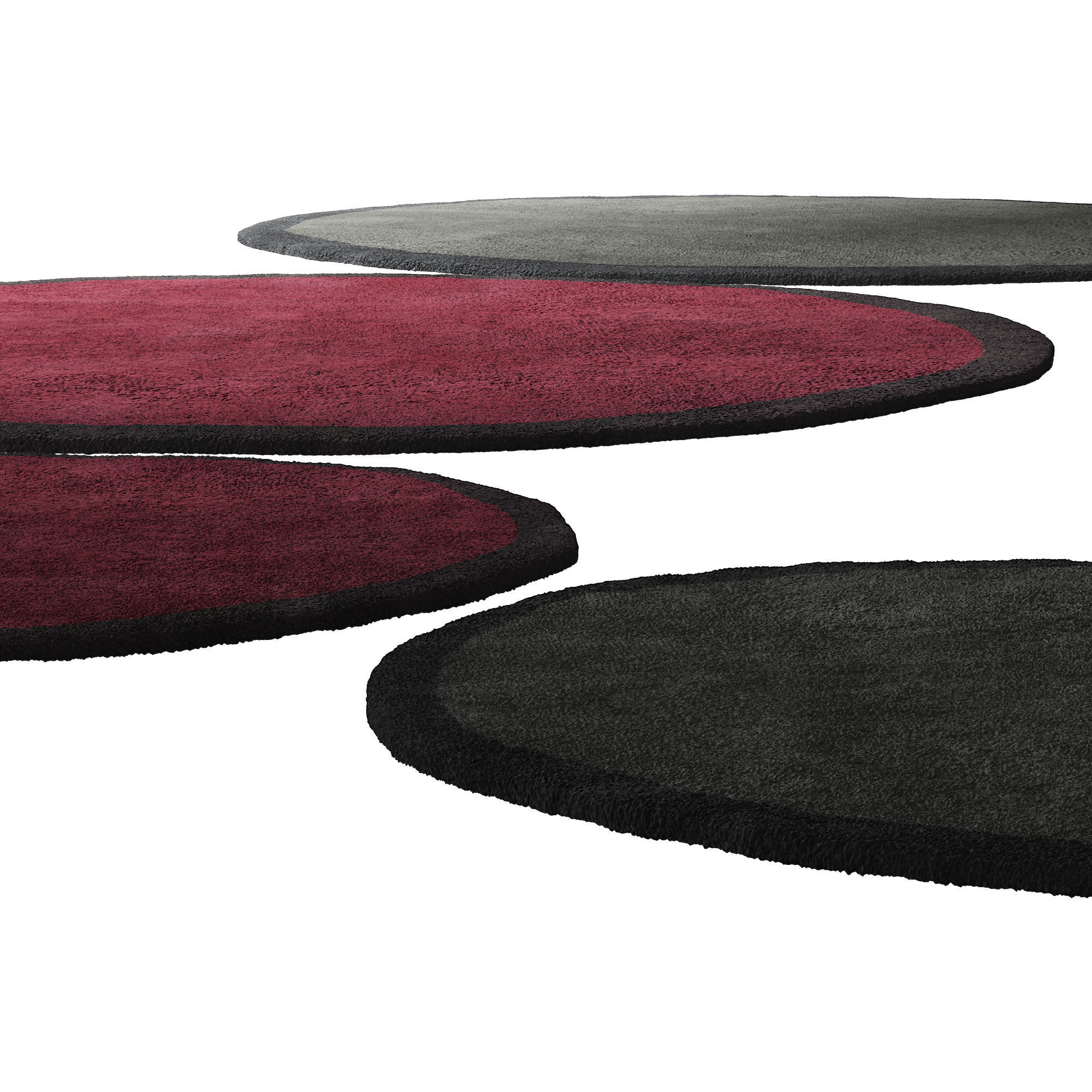 207 rugs and carpets 01 aros series by nanimarquina 01 3D model_6