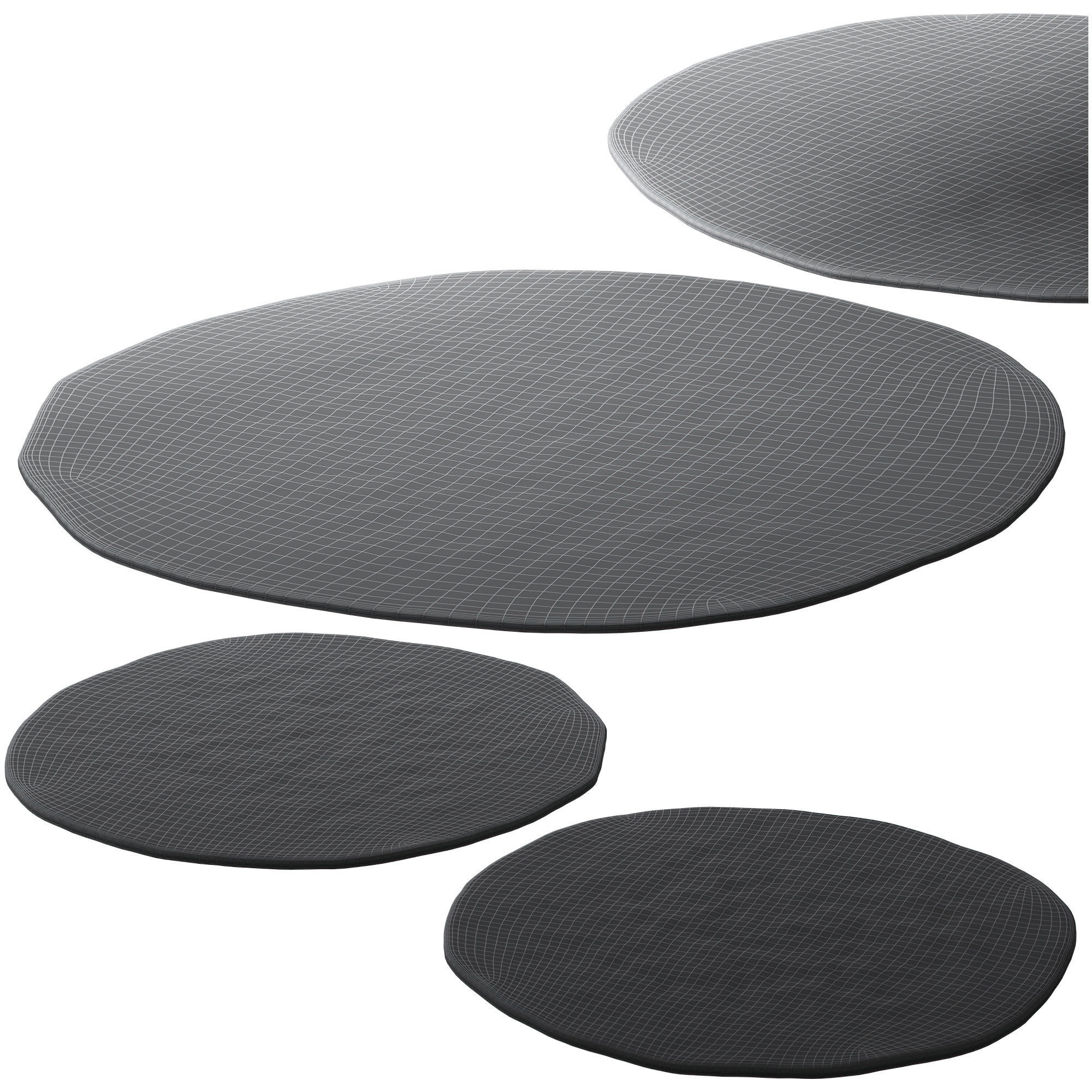 207 rugs and carpets 01 aros series by nanimarquina 01 3D model_9