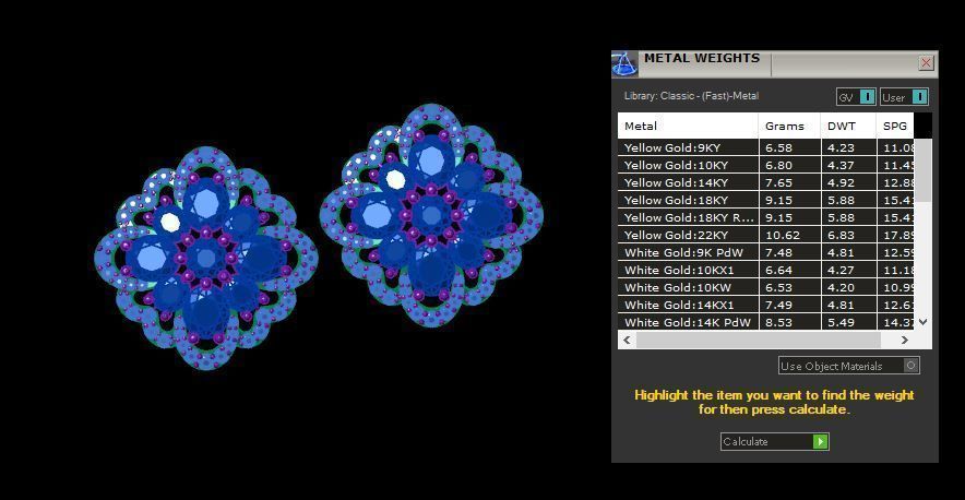 Earrings 3D print model_4