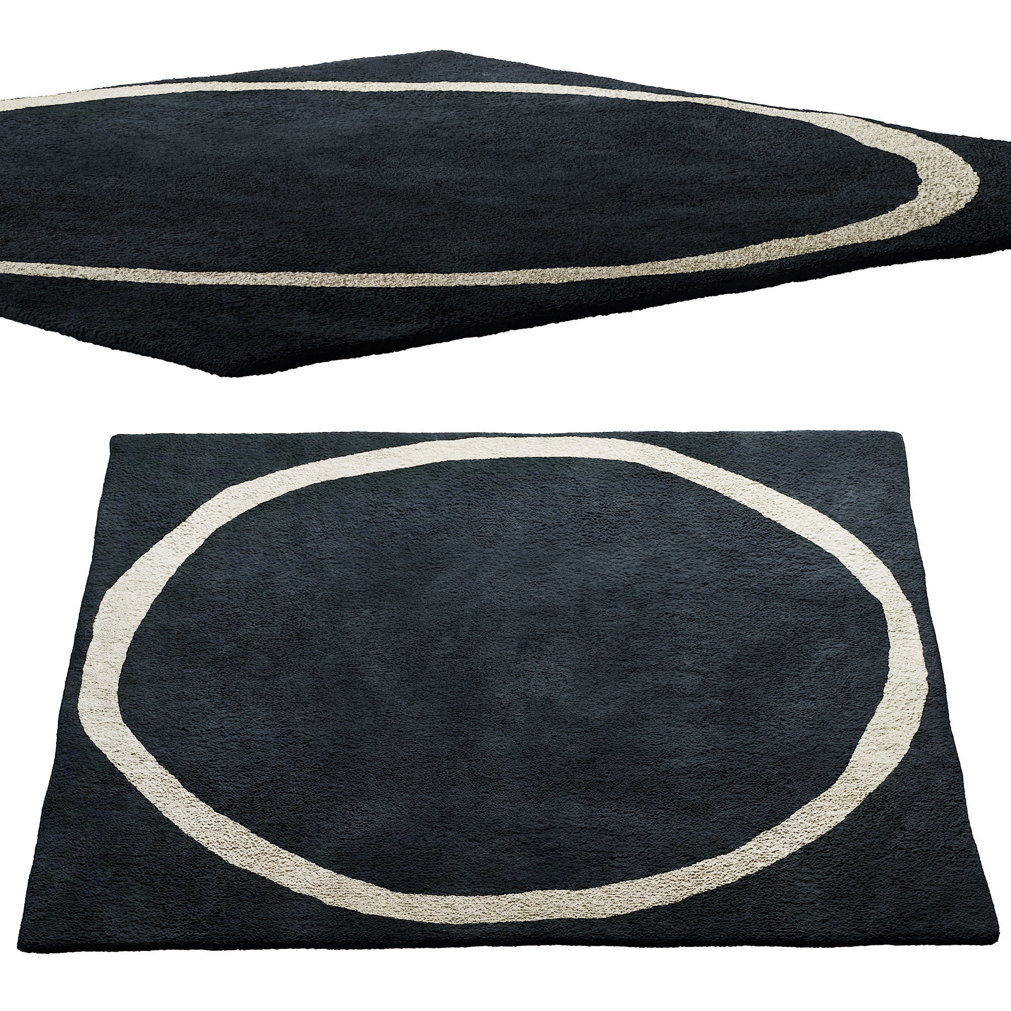 208 rugs and carpets 02 aros square by nanimarquina 3D model_3