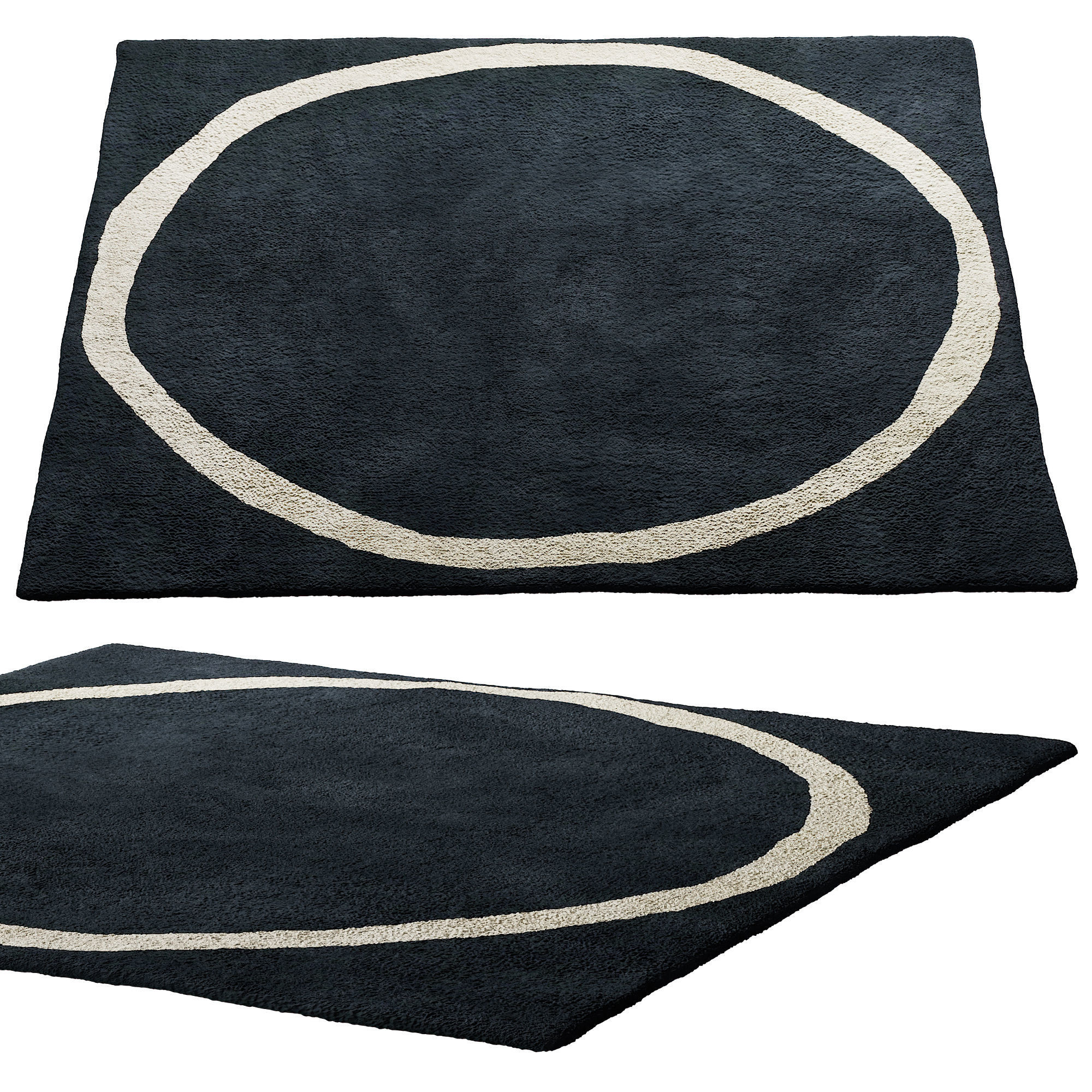 208 rugs and carpets 02 aros square by nanimarquina 3D model_5