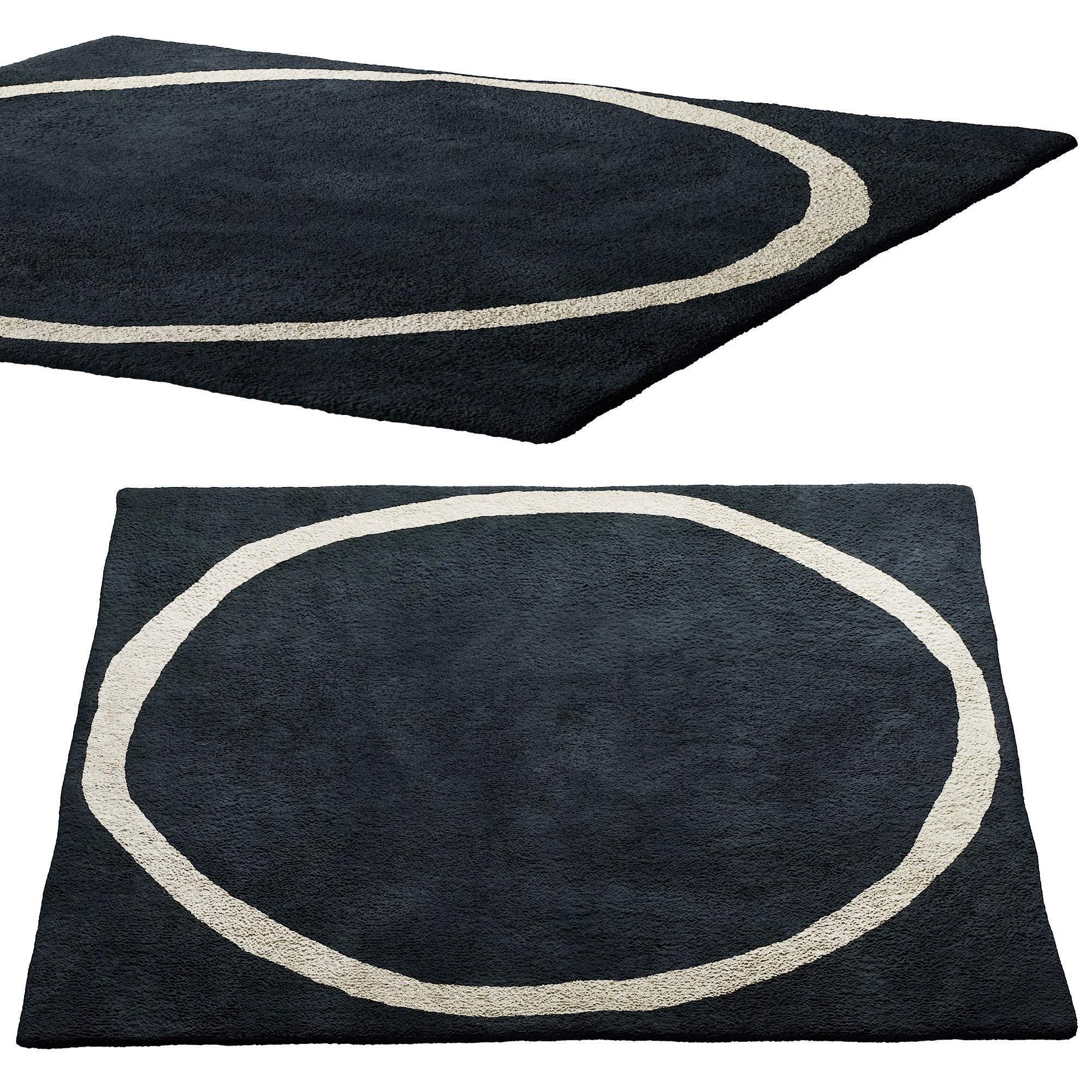 208 rugs and carpets 02 aros square by nanimarquina 3D model_6