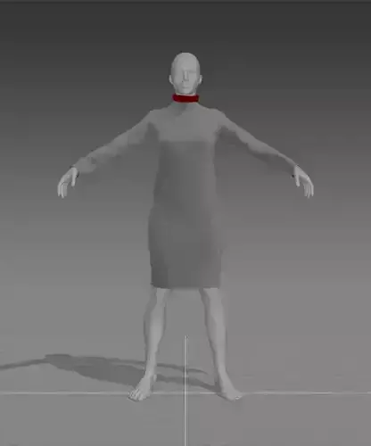 Clothes for Marvelous Designer Long Shirt Woman