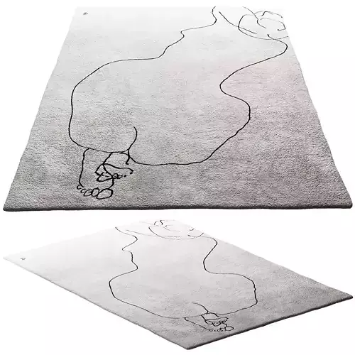 209 carpet 03 Chillida Figura Humana 1948 by nanimarquina