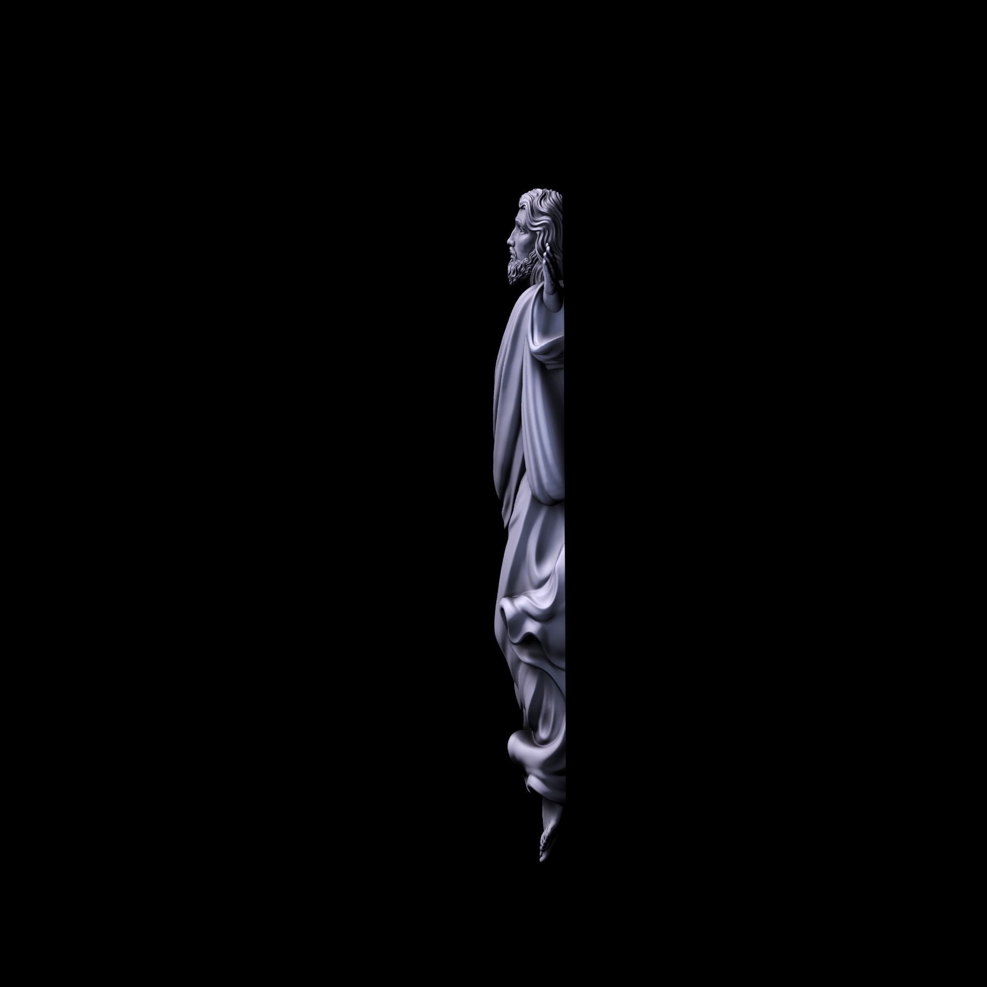 Ascension of the Jesus 3D print model_12